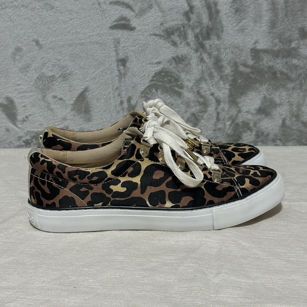 Lilly Pulitzer Hallie Low Rise Sneakers Womens Size 7 Black Preppy Maximalism - Picture 2 of 10